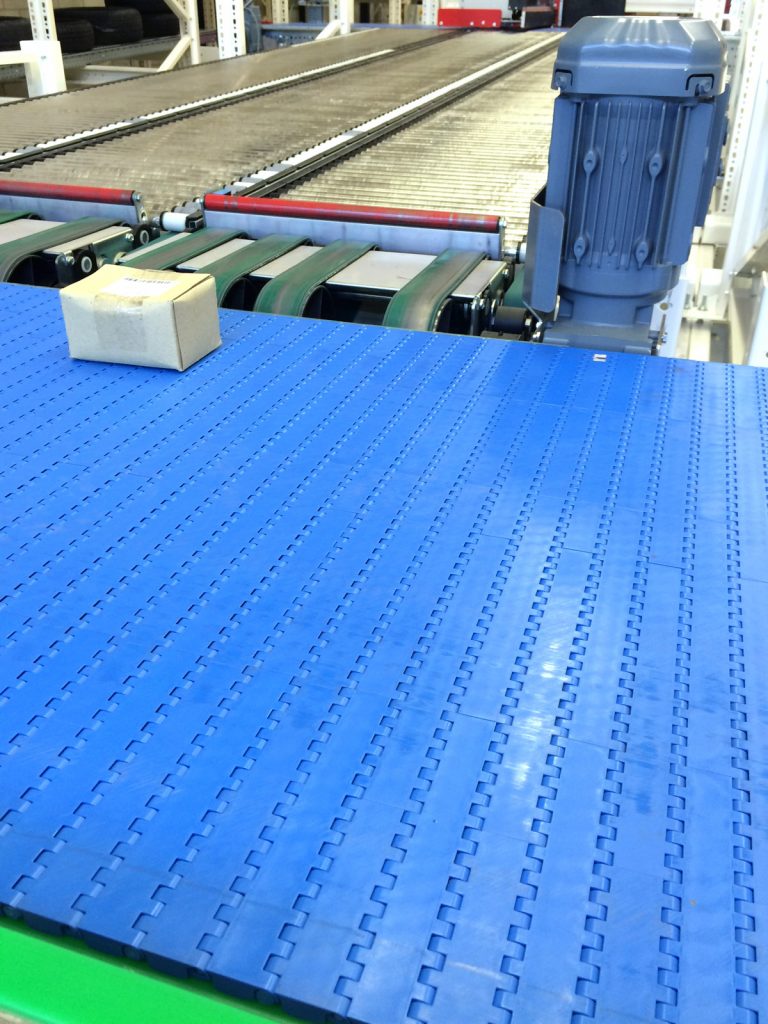 DLS develops Plastic Modular Belt Conveyor as in- and outbound solution in ORM’s