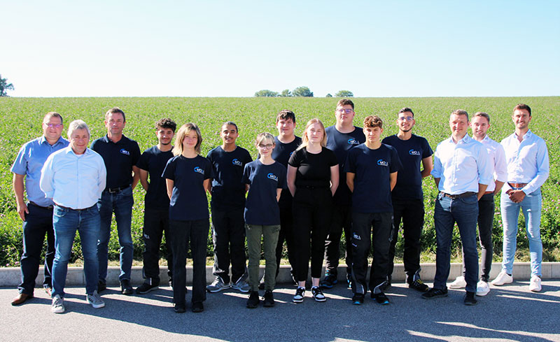 Gruppenfoto - Neue Auszubildende 2023