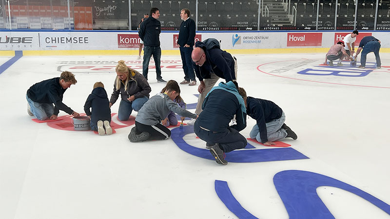 Von Sommerhitze zur Eiszeit: Eismalen 2026 in der künftigen SPIE Arena