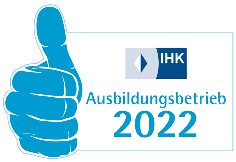 ROFA ist IHK Ausbildungsbetrieb 2022