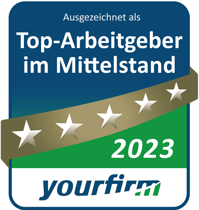 Logo Yourfirm Top Arbeitgeber 2023